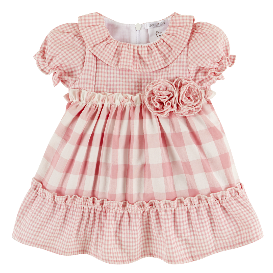 GE Deolinda Pink Gingham dress 3415